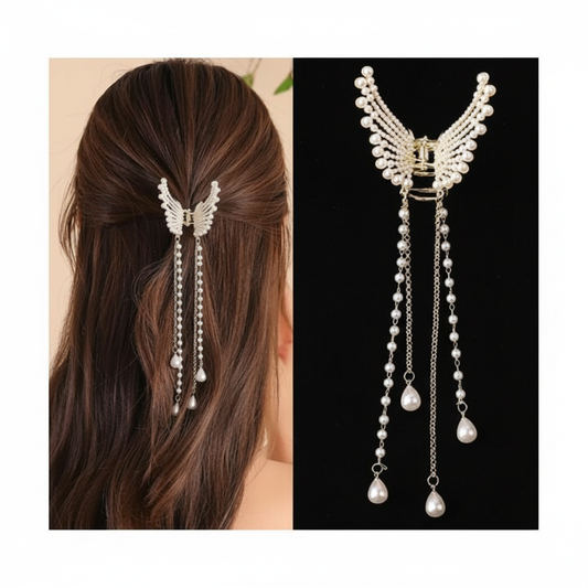 stylish butterfly pearl jewellery ketcher with chain and moti for girls and woman new