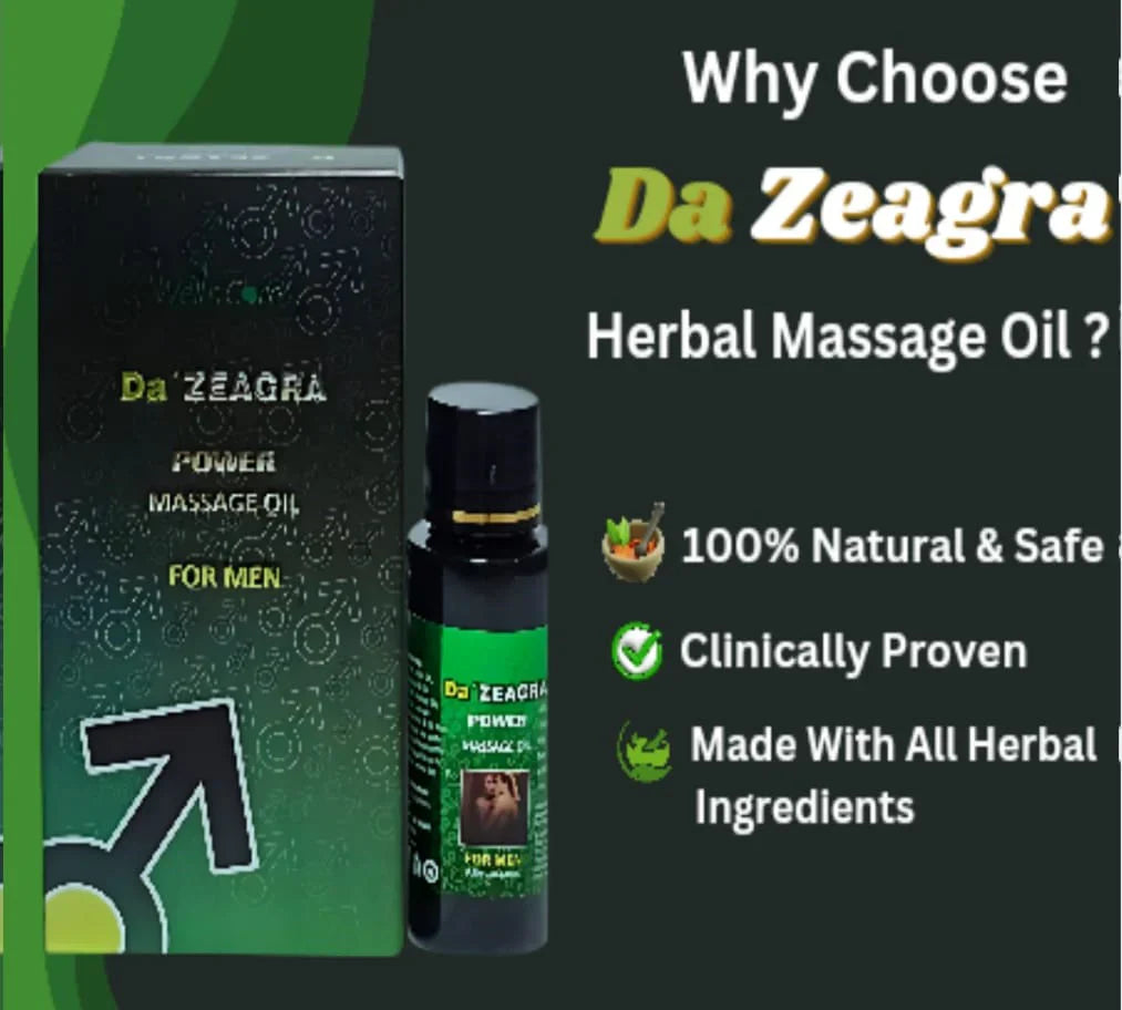 DA ZEAGRA HERBAL POWER MASSAGE OIL